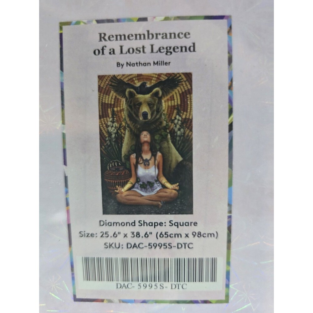 Diamond Art Club Remembrance of a Lost Legend Nathan Miller Square New Sealed